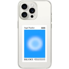 Moonset Iphone 16 Pro Uyumlu Baskılı Yumuşak Silikon Şeffaf Telefon Kılıfı