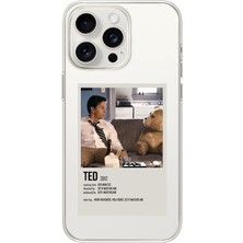 Moonset Iphone 16 Pro Uyumlu Baskılı Yumuşak Silikon Şeffaf Telefon Kılıfı