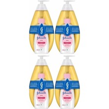 Johnsons Baby Şampuan 750ML+YAĞ 200 ml 4 Lü Set