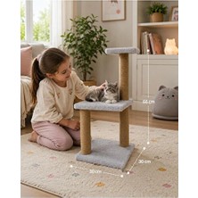 Vaelmont Iki Katlı Ekonomik Kedi Tırmalama Tahtası: Yavru ve Yetişkinler Için Kedi Tırmalaması