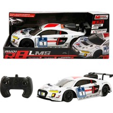 Mondo Motors 1:14 Audi R8 Lms Sesli ve Işıklı Duman Püskürten USB Şarjlı Uzaktan Kumandalı Araba