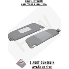 Vaelmont Corsa B Iç Güneşlik Takımı (2 Adet) ile Güneş Koruması Oto Güneşlik Perde