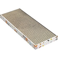 Vaelmont Doğal Düz Karton Kedi Tırmalama Tahtası, 47X17 Cm, Ekonomik ve Kedi Tırmalaması