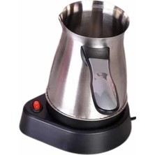 Aesco Elektrikli Cezve 800 Watt Paslanmaz Çelik Türk Kahve Makinesi Saplı