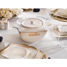 Schafer Glamor Regal Yemek Takımı 60 Parça-Gold