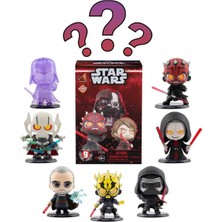 Yume Toys Star Wars Dark Side Cosbi Bobble-Head Koleksiyon Sürpriz Figür Paketi