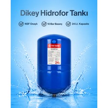 Cleanara Dikey Metal Su / Hidrofor Genleşme Tankı – Nsf Uyumlu Membranlı Tank