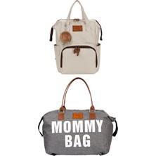 Vaelmont Pratik Termal Bebek Bakım Sırt Çantası ve Çok Amaçlı Mommy Bag Bebek Bakım Çantası