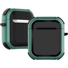 Bezos Airpods 2 (2.nesil) Tank Kılıf - Yeşil