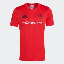Adidas Tur Olp Kırmızı Erkek Forma KV7267