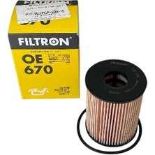 Mercedes Yağ Filtresi Euro 6 Filtron OE670 Egea 2020-2024 1.3 Mtj / Euro 6 / 7 Oem 73500049