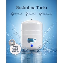 Cleanara Metal Genleşme Tankı – Su Arıtma Sistemleri Için Tank Vanası Hediyeli