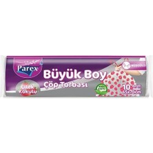 Bezos Büzgülü Çilek Kokulu Büyük Çöp Torbası