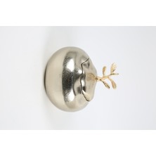Evdema Vitale Şampanya Metal Kutu 20*20*21 cm