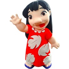Demirhan3D 🌺💙 Lilo Figürü | 20 cm Pla 3D Baskı Dekoratif Koleksiyon Figürü | Doğa Dostu Hediyelik | Sevimli Masa ve Oda Dekoru 🎁✨