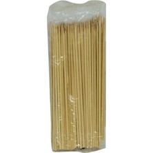 Bezos Çöp Şiş Bambu Şişleri 15 cm Takribi 100 Adet 1 Paket