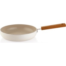 Schafer Ceramoni Seramik Tava 24 Cm-Krem 1S0848-21002-KRM01