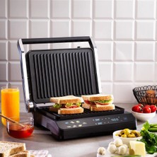 Schafer Digichef Tost ve Izgara Makinesi-Inox