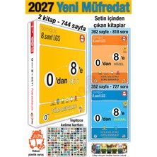 Tonguç Akademi  8. Sınıf 2027 0'dan 8'e Konu Anlatımlı Soru Bankası Seti Ingilizce Kelime Kartları