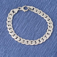 Nusret Takı 925 Ayar Gümüş 0,9 x 12 mm Zincir Bileklik