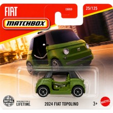 Matchbox 2024 Fiat Topolino 164 Die-Cast Metal Model Araç Mattel 25125