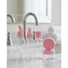 Herşey Trend Taşınabilir 5’li Seyahat Kozmetik Şişe Seti 30 ml Sızdırmaz