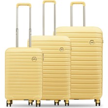 Ground Line Style Vanille 3'lü Set Valiz 10663