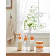 Herşey Trend Seyahat Için 5’li Şeffaf Kozmetik Kap Seti 30 ml