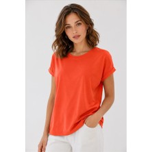 Fashion Friends Bisiklet Yaka Kadın Bluz 26Y0194K1