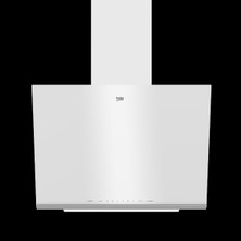 Beko Bde 6062 B1 Beyaz Duvar Tipi Davlumbaz Çelik Kaset Filtre ile