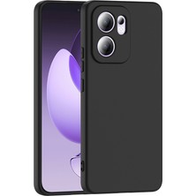 Lyon Tech Oppo Reno 13F 5g Uyumlu Zore Mara Lansman Kılıf – Kadife Iç Yüzeyli, Yumuşak Tpu Mat Silikon Kapak