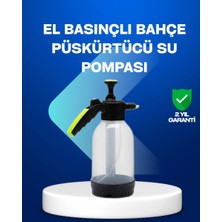 Herşey Trend Basınçlı Manuel Köpük Pompası 2l Ayarlanabilir Sprey Başlıklı Temizlik