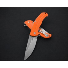 Coyan Knives N690 Çelik Turuncu Abs Kabze 001