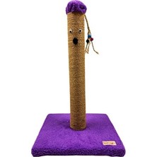 Orvessa Doğal Kendir Halatlı Kedi Tırmalama Çubuğu, Güçlü ve Çekici Tasarım Kedi Tırmalaması