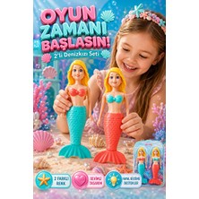 Orvessa Kurmalı Suda Yüzen Denizkızı Oyuncakları, Eğlenceli Anlar Plaj Oyuncakları