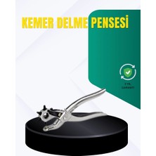 Herşey Trend Metal Gövdeli Ayarlanabilir Deri Delme Pensesi 2.5–5 mm Delik Açma Aracı