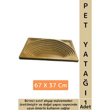 Orvessa Doğal Ahşap Kedi ve Köpek Yatağı, Şık ve Kolay Temizlenebilir