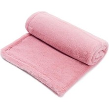 Orvessa Pembe Toz Kedi ve Köpek Battaniyesi, Yumuşak ve Sıcacık Kedi ve Köpek Yatağı 70X50 cm
