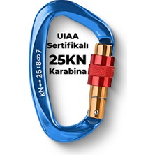 Orvessa Yüksek Dayanımlı Alüminyum Karabina, Outdoor Aktiviteleri Için Koruyucu ve Kilit