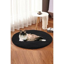 Orvessa Peluş Yumuşak Kedi Minderi Rahat ve Sıcacık Uyku Alanı Kedi ve Köpek Yatağı