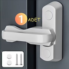 Orvessa Pvc Pencere ve Balkon Güvenlik Kilidi - Emniyetli ve Kolay Kullanım Koruyucu ve Kilit