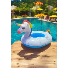 Orvessa Sevimli Pvc Çocuk Yüzme Simidi 2-6 Yaş Plaj Oyuncakları