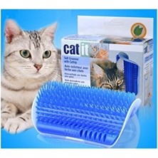 Orvessa Mavi Renkli Kedi Kaşınma ve Tırmalama Aparatı Kedi Tırmalaması