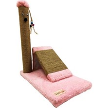 Orvessa Çiftli Kedi Tırmalama ve Rampası Seti - Keyifli Oyun Alanı Kedi Tırmalaması