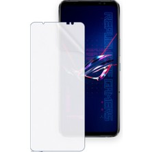 Schitec Asus Rog Phone 6 Pro Uyumlu Ön Yüzey Nano Şeffaf Hidrojel Ekran Koruyucu