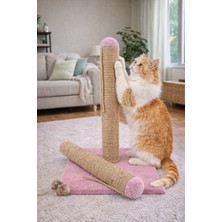 Orvessa Yedekli Pudra Kedi Tırmalama Tahtası ile Uzun Ömürlü Kullanım Kedi Tırmalaması