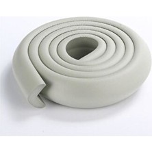 Orvessa Gri Kauçuk Kenar Koruyucu 2 Metre - Güçlü ve Esnek Koruma Koruyucu ve Kilit