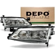 Opel / Vectra Uyumlu  B Sol Far (Şöför Tarafı) 1996-1998 Model Arası Depo