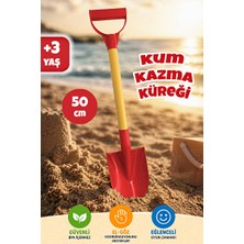 Orvessa Kırmızı Kum Kazma ve Kürek Seti, Çocuklar Için Eğlenceli Plaj Oyuncağı Plaj Oyuncakları