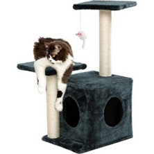 Orvessa Yuvalı Çift Stepli Kedi Tırmalaması - Eğlenceli ve Güvenli Tırnak Bakımı